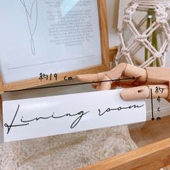 livingroom リビングルーム ステッカー ドアサイン ウォールステッカー
