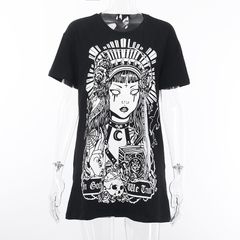 最終処分☆暗黒系　Tシャツ　黒病み　ダーク　レディース