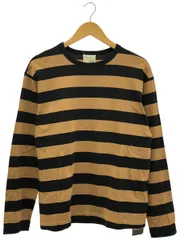 NOBLE (ノーブル) 20070240512030 【N.Jam】ワイドボーダーロングTシャツ レディース ブラック×ブラウン FREE