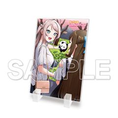 [러브라이브! 니지가사키 학원 스쿨 아이돌 동호회] 미니 아크릴 플레이트 시즈쿠 & 아라시주 [KADOKAWA]