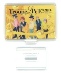 【中古】アクリルスタンド・アクリルパネル ミニアクリルポスター(Troupe LIVE～SUMMER 2021～) 「MANKAI STAGE『A3!』ACT3! 2025」 カプセルトイ景品