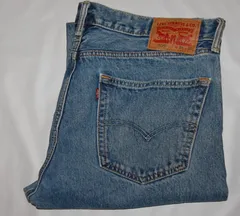 送料無料!D-17 USED Levis リーバイス 505 デニム レント製　実寸W36