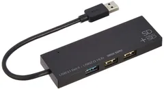 2024年最新】サンワサプライ 4ポートUSB3.0ハブ(ブラック) USB