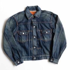 【美品/加工モデル】 LEVI'S VINTAGE CLOTHING【507XX ビッグE デニムジャケット】38 日本製 セカンド LVC インディゴ 2404678