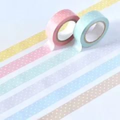 パピア ドット マスキングテープ Vol.1 6種類セット