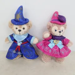 ダッフィー/シェリーメイ ぬいぐるみバッジ 東京ディズニーシー 10周年記念 まとめて2点セット DISNEY