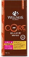 【限定1個】ドッグフード ウェルネス コア (穀物不使用・高たんぱく質) 小型犬 子犬用(離乳期-1歳) 骨抜き七面鳥 1.8kg