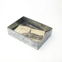 【新品】【1点販売】fog[フォグ] カードボックス [ブリキ 整理 収納 インテリア]