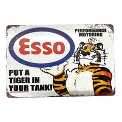 ESSO エッソ　ビンテージ看板 楽天市場】看板 かわいい ESSO ビンテージ インテリア レトロ