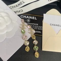 【今日特価】Chanel ヴィンテージ ダブル C ピアス 送料無料！在庫限定セール価格