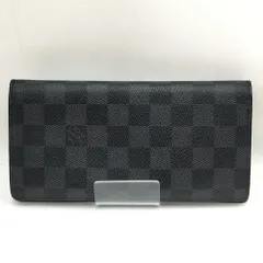 〇〇LOUIS VUITTON ルイヴィトン ダミエ・グラフィット ポルトフォイユブラザ   N62665 ブラック