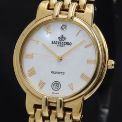 稼働 レイモンドウィル Tango ラウンド 腕時計 コンビ レディース