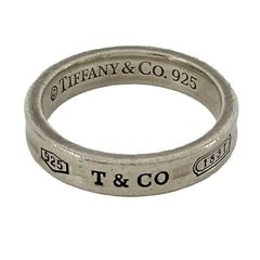 TIFFANY&Co. 1837 リング SV925 シルバー925 サイズ 約 11.5号