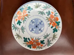 直送便古伊万里 十錦手 花模様 カップ&ソーサー ４客揃 大清乾隆年製 imari china a-58c1170 色絵