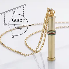 【超レア廃盤美品】OLD GUCCI アルファベット マリン ネックレス GUCCI - 【超レア廃盤美品】オールドGUCCI マリーナチェーン