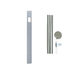 【迅速発送】日晴金属 エアコン配管用 アルミ窓パネル シルバー 850～1380mm C-MP14-S