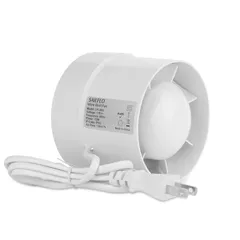 【新品】 パイプファン 100mm ダクトファン ダクト用 換気扇 排気 100v/110v 静音 ブースターファン 壁面・天井面取付兼用形 屋根裏 小型換気ファン インラインファン トイレ 浴室 台所 猫 育成用テント 通気用 送風機のサムネイル