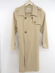 ◇ ◎ cheek チーク バックスリット 長袖 トレンチコート サイズ38 ベージュ系 レディース P  【1301190016444】のサムネイル