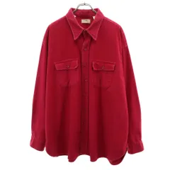 エルエルビーン 80s アウトドア USA製 ヴィンテージ モアシャツ 長袖 ネルシャツ 20 レッド L.L.Bean ビッグサイズ メンズ