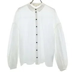 【美品】トゥービーバイアニエスベー　ブラウス　白　丸襟　送料込み To b. by agnes b.（トゥービーバイアニエスベー）の「WP24