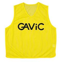 GAVIC ガビック 28391062 GA9106 ビブス ゲームベスト ５枚セット フリーサイズ 番号なし メッシュ袋入り イエロー