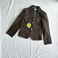 新品 未使用 タグ付き B.S.W 男の子 子供用 ジャケット 130㎝ ブラック 刺繍 おしゃれ  かっこいい 発表会 結婚式 セレモニー フォーマル 入園式 卒園式 入学式
