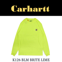 新品 未使用 CARHARTT(カーハート) 長袖 ロングスリーブTシャツ K126