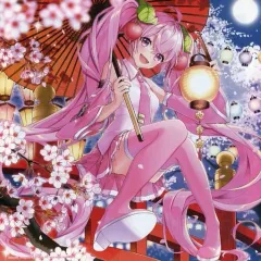 【中古】キャンバスボード・キャンバスアート 桜ミク/がり 描き下ろしキャンバスボード 「タイトーくじ本舗 桜ミク 2nd season」 C賞