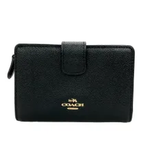 ⭐️新品未使用品✨COACH 黒 レザー 長財布 Cロゴ ⭐️新品未使用品✨COACH 黒 レザー 長財布 Cロゴ - メルカリ