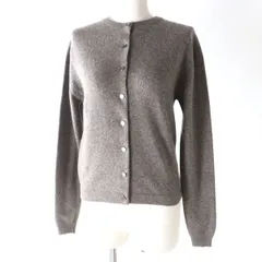 取扱店舗限定アイテム 美品 HERMES エルメス シルク 黒蝶貝 ニット