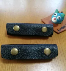 本革持ち手カバー   ブラックLサイズのサムネイル