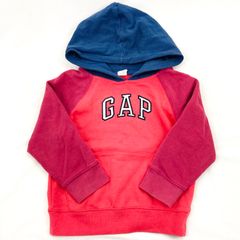 ＊中古＊　gap パーカー　希少　1969　プルオーバー　ロゴ　　100　105 　女の子 トップス　長袖　秋　冬　アイボリー　レッド　フォロー割 　C491