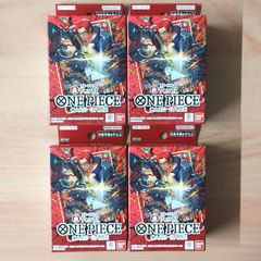 ワンピース ONE PIECE カードゲーム スタートデッキ 赤 シャンクス【ST-23】4個【新品未開封-4582769864797】