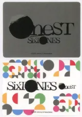 【中古】シール・ステッカー SixTONES ツアーステッカー 「on eST」
