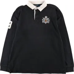 古着 ラルフローレン Ralph Lauren POLO by Ralph Lauren CUSTOM FIT 長袖 ラガーシャツ メンズXL相当/eaa581133