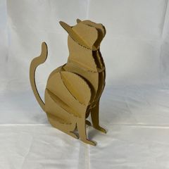 ダンボール工作キット　猫C6