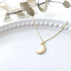 ◆ 三日月🌙⁺ ˖˚【ネックレス】◆ NO.93