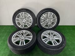 【管理番号 DO-6】 日産 スカイライン V36 純正ホイール 17インチ 7.5J +45 225/55R17 NANKANG RUNSAFA SN-1