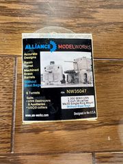 【Alliance Model Works】（NW35047）1/350 wwii 米海軍5 38口径Mk30シングルリング