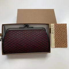 美品　[印傳]　甲州印傳　親子がま口財布