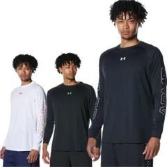 アンダーアーマー(UNDER ARMOUR) Tシャツ UAテック グラフィック 長袖Tシャツ メンズ 1381373 ホワイト/レッド 4XLサイズ