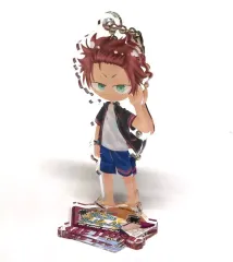 【中古】キーホルダー 糸師冴 「ブルーロック×文房具カフェ 文カフェ絵チュード シーサイドモチーフ アクリルキーホルダー」