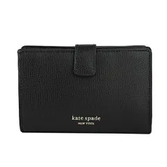 新品 ケイトスペード kate spade 2つ折り財布 MEDIUM BIFOLD WALLET ブラック