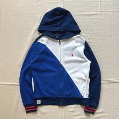 882【入手困難】ポロバイラルフローレン♤刺繍ロゴチェック柄パーカー