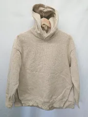 ◇ ⊇ SENSE OF PLACE by URBAN RESEARCH 裏起毛 長袖 プルオーバーパーカー サイズF ベージュ レディース E  【1410230020904】