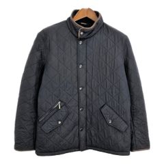 Barbour バブアー POWELL QUILT パウエルキルト キルティングジャケット ネイビー(メンズ L)中古 古着 U3063
