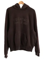 FOG ESSENTIALS フォグ エッセンシャルズ 23SS ラバーロゴプリントプルオーバーパーカー ブラウン サイズ：Sのサムネイル
