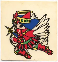 マイナーシール イテテマン ジャキ魔将2種 青プリズム パチシール コスモベンダー コスモス ビックリシール イテテマン マイナーシール アレキング