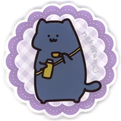 【中古】コースター 猫さん 「お文具といっしょ たんぽぽぽこうえん展 トレーディングアクリルコースター」