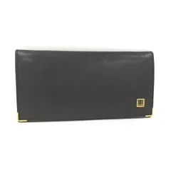 dunhill 2つ折り 長財布 ロゴ レザー ブラックのサムネイル